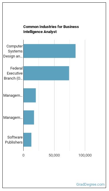 Business Intelligence Analysts industries