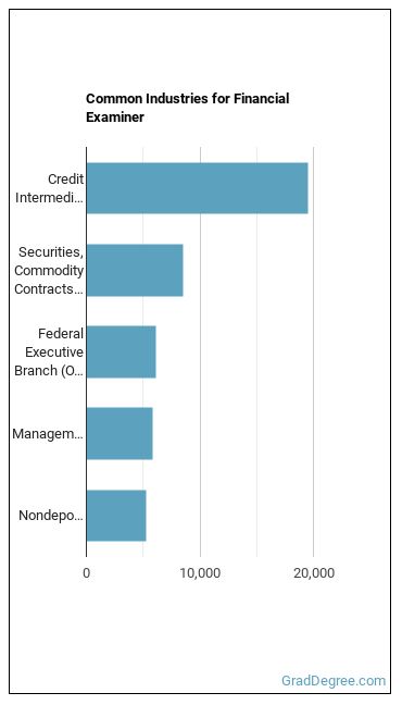 Financial Examiners industries