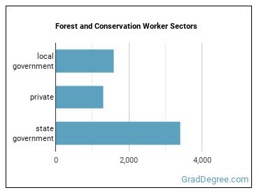 Forest and Conservation Workers sectors