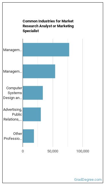 Market Research Analysts and Marketing Specialists industries