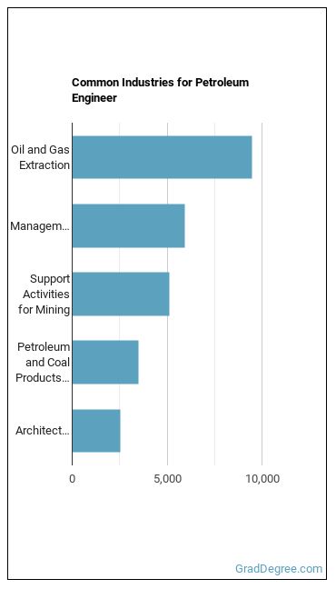 Petroleum Engineers industries