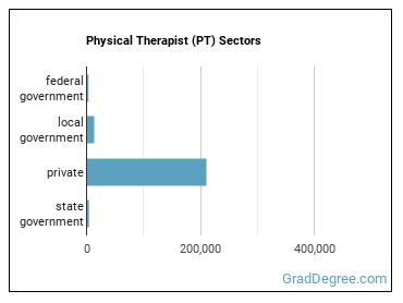 Physical Therapists sectors
