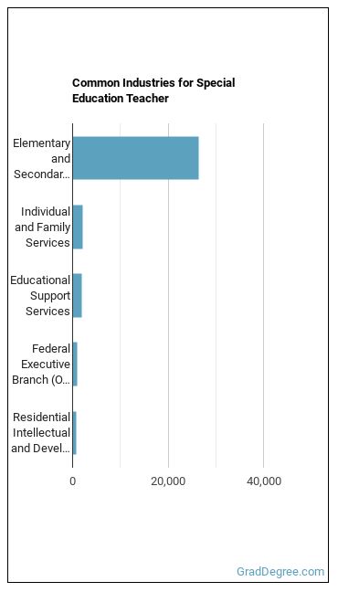 Special Education Teachers, All Other industries