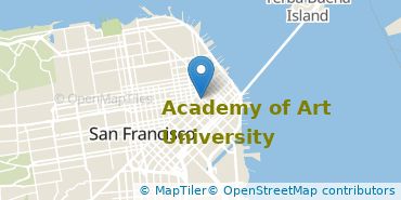 Location of Academy of Art University