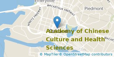 Location of Academy of Chinese Culture and Health Sciences