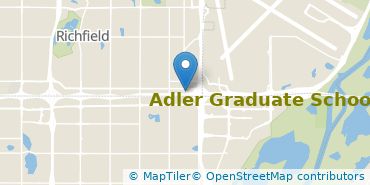 Location of Adler Graduate School
