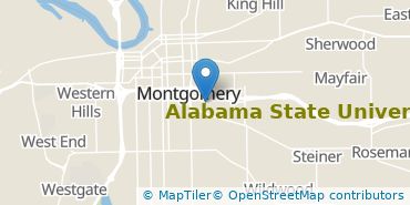 Location of Alabama State University
