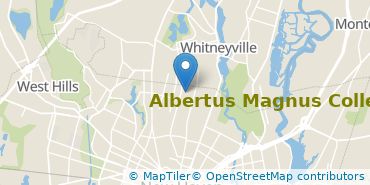 Location of Albertus Magnus College