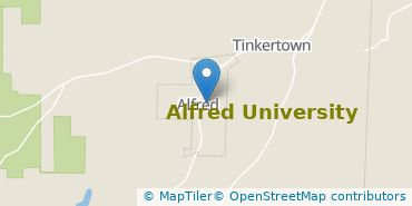 Location of Alfred University
