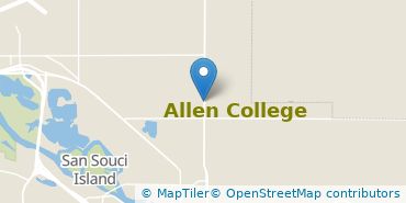 Location of Allen College