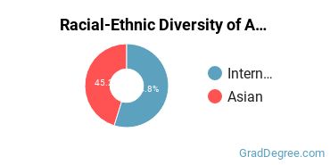 Graduate Racial-Ethnic Diversity at America Evangelical University