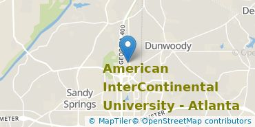 Location of American InterContinental University-Atlanta