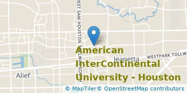 Location of American InterContinental University-Houston