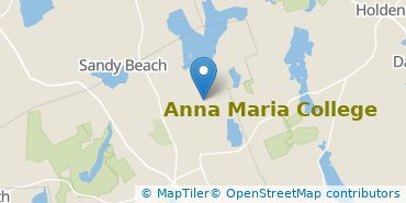 Location of Anna Maria College