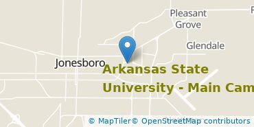 Location of Arkansas State University
