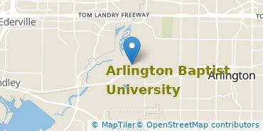 Location of Arlington Baptist University