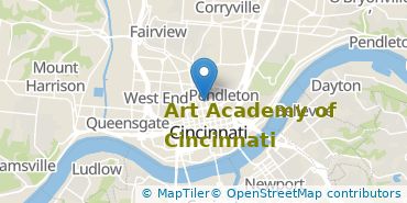 Location of Art Academy of Cincinnati