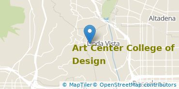 Location of Art Center College of Design