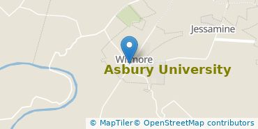 Location of Asbury University