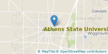 Location of Athens State University