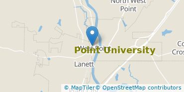 Location of Point University