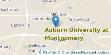 Location of Auburn University at Montgomery