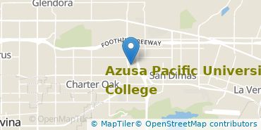 Location of Los Angeles Pacific University