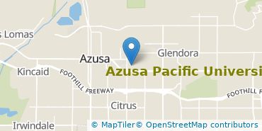 Location of Azusa Pacific University
