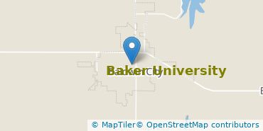 Location of Baker University