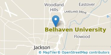 Location of Belhaven University