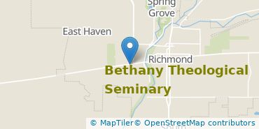 Location of Bethany Theological Seminary