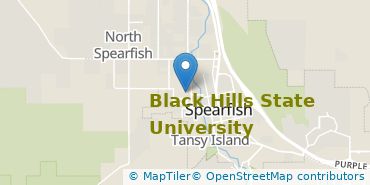 Location of Black Hills State University