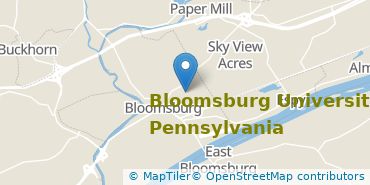 Location of Bloomsburg University of Pennsylvania