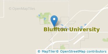 Location of Bluffton University