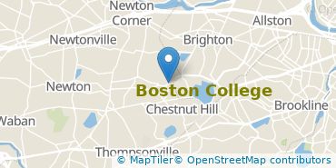 Location of Boston College