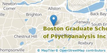 Location of Boston Graduate School of Psychoanalysis Inc