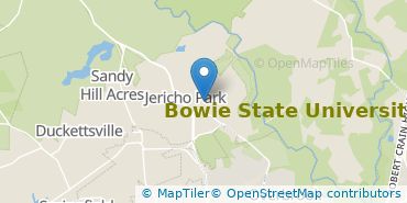 Location of Bowie State University