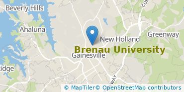 Location of Brenau University