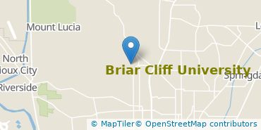 Location of Briar Cliff University