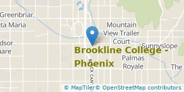Location of Brookline College-Phoenix