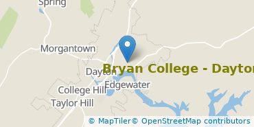 Location of Bryan College-Dayton