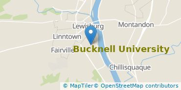 Location of Bucknell University