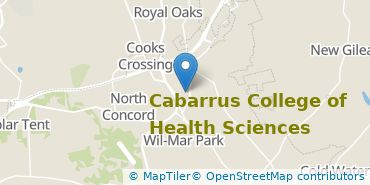 Location of Cabarrus College of Health Sciences