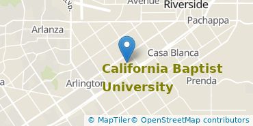 Location of California Baptist University