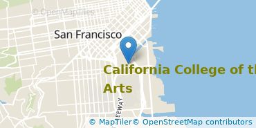 Location of California College of the Arts