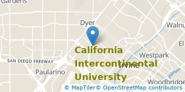 Location of California Intercontinental University
