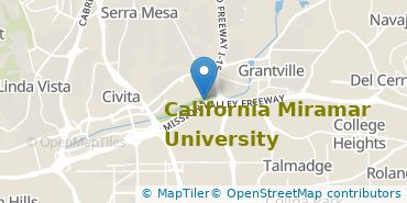 Location of California Miramar University