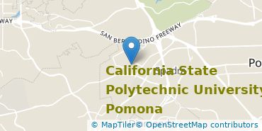 Location of California State Polytechnic University-Pomona