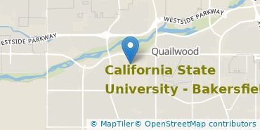 Location of California State University-Bakersfield