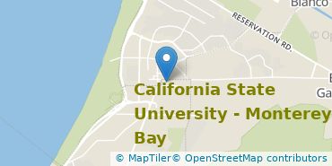 Location of California State University-Monterey Bay